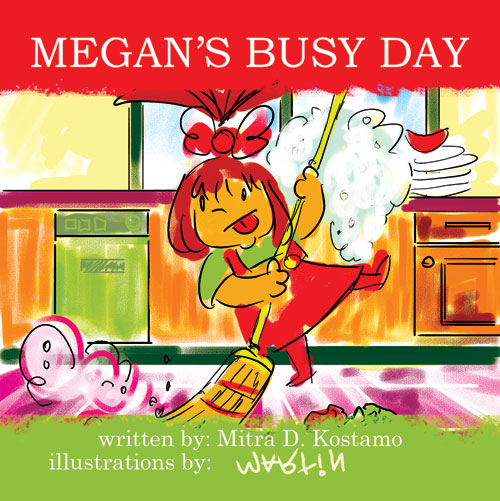 Childrens Book: Megan's Busy Day